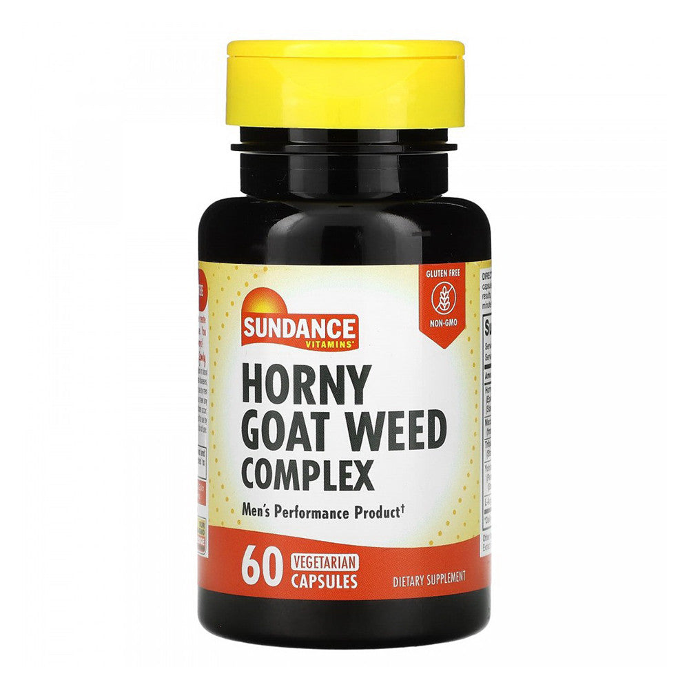 Sundance Horny Goat Weed Complex Capsules, 60 Ea