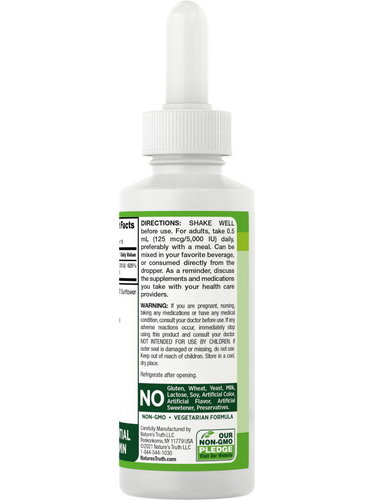 Natures Truth Vitamin D Liquid 5000 IU, 2 oz