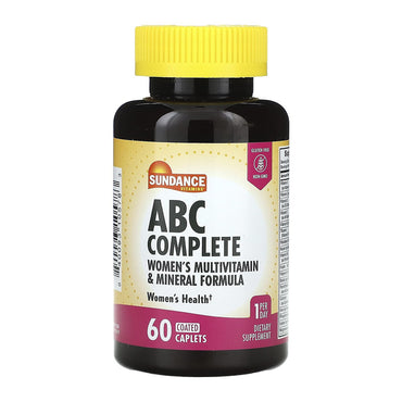 Sundance ABC Complete Womens Multivitamin And Mineral Formula Capsules, 60 Ea