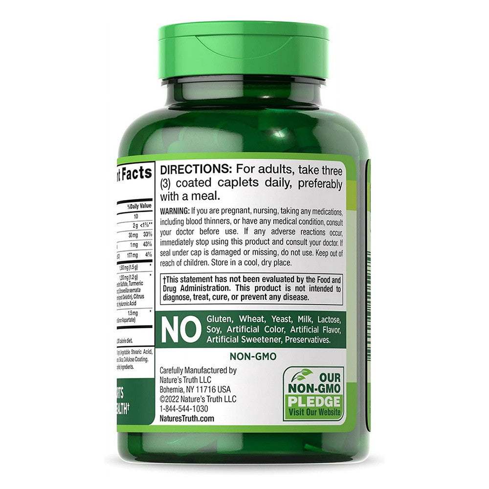 Natures Truth Glucosamine Chondroitin MSM Complex Tablets, 90 Ea