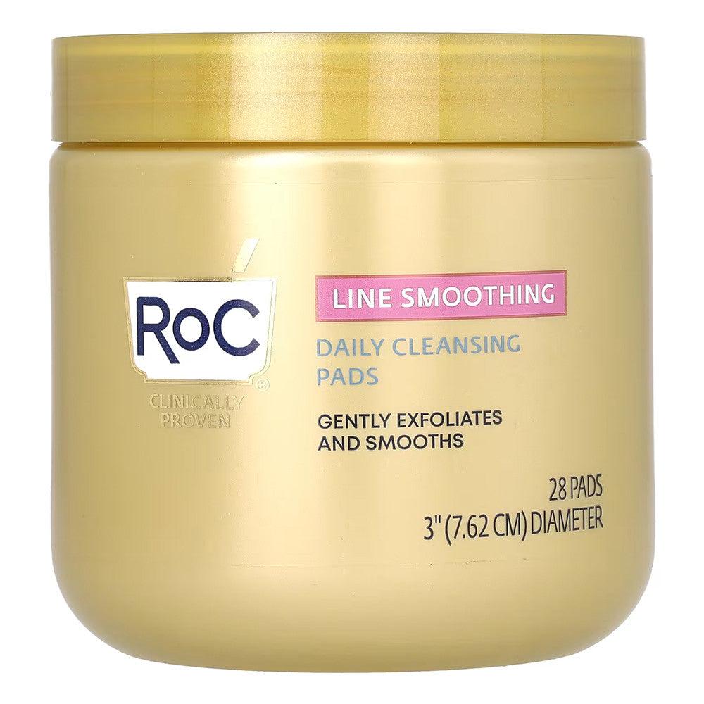 RoC Line Smoothing Daily Cleansing Pads - 28 Ea