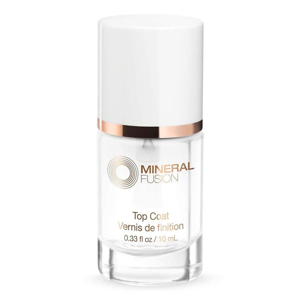 Mineral Fusion Nail Clear Top Coat 0.33Oz (10ml)