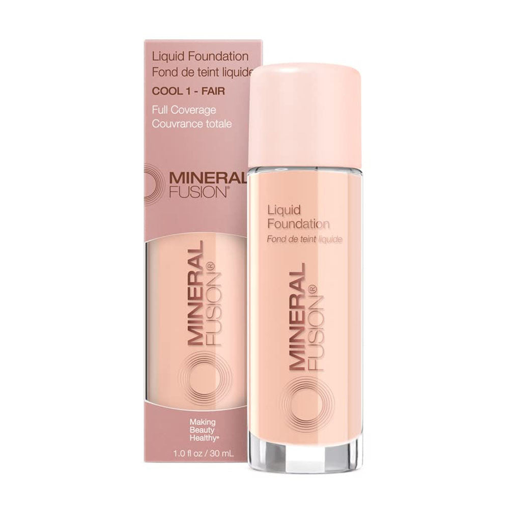 Mineral Fusion Liquid Foundation, Cool 1, 1 Oz