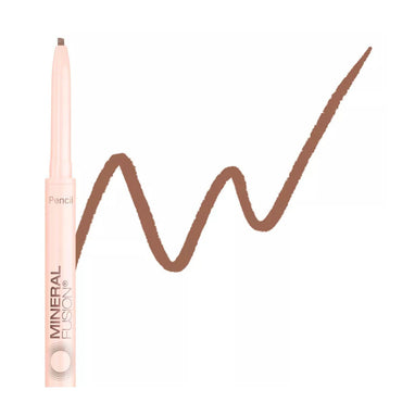 Mineral Fusion Retractable Brow Pencil, Medium Brown, 0.03 Oz