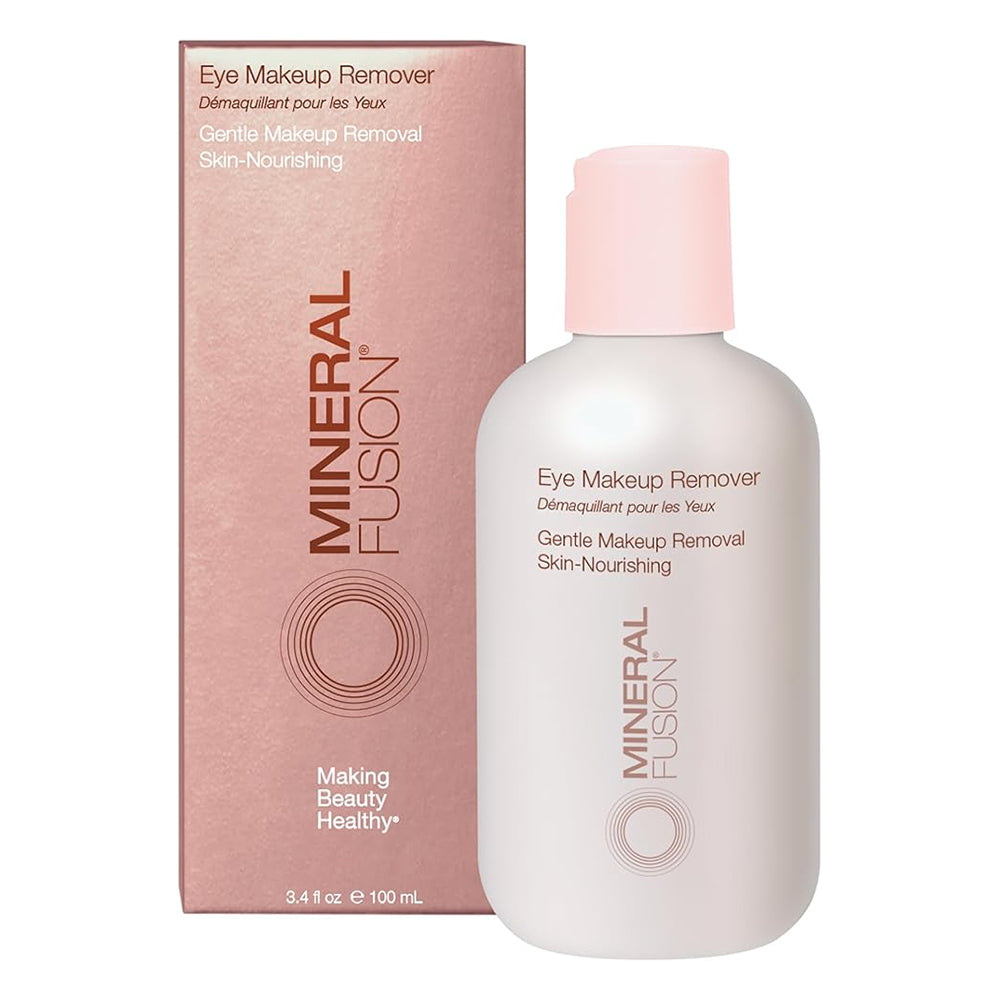Mineral Fusion Eye Makeup Remover Gentle Makeup Removal Skin Nourishing 3.4Oz (100ml)
