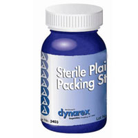 Sterile Gauze Plain Packing Strip, 1/4 Inch X 5Yards, 1Strip/Bottle Ea