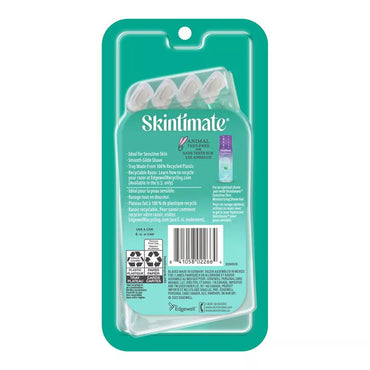 Skintimate Sensitive Skin Womens Disposable Razor, 4 Ct