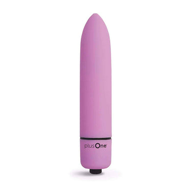plus One Travel Vibrating Bullet, Mini Body Massager, 1 Ea