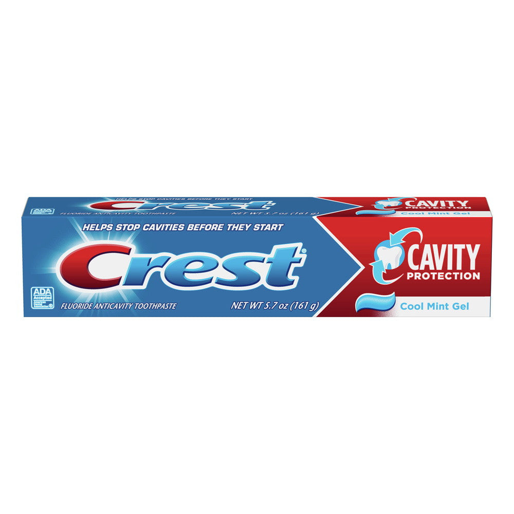 Crest Cavity Protection Toothpaste Gel, Cool Mint, 5.7 Oz