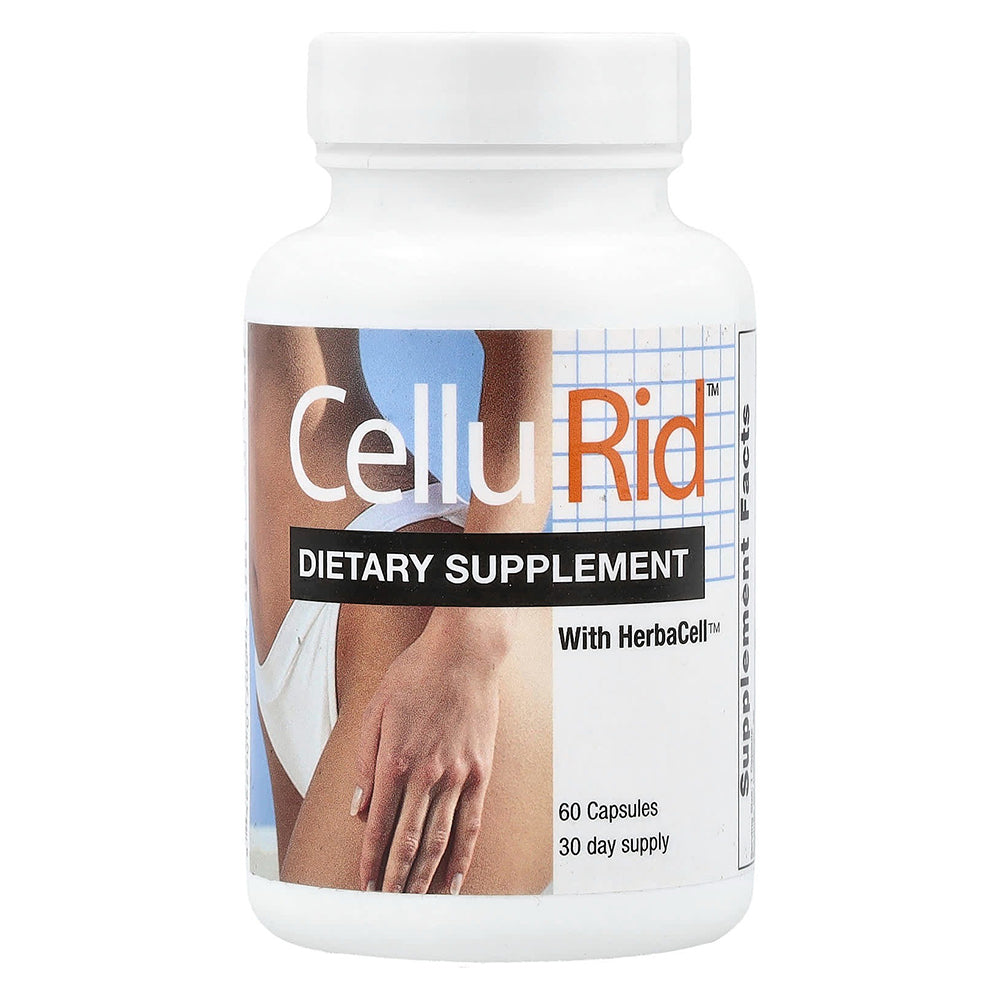 Cellurid Cellulite Control Formula Herbal Supplement Capsules 60Ea