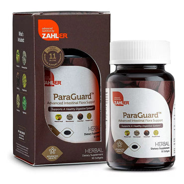 Zahler Para Guard Advanced And Intestinal Digestive Supplement, Natural Cleanse, 90 Ea