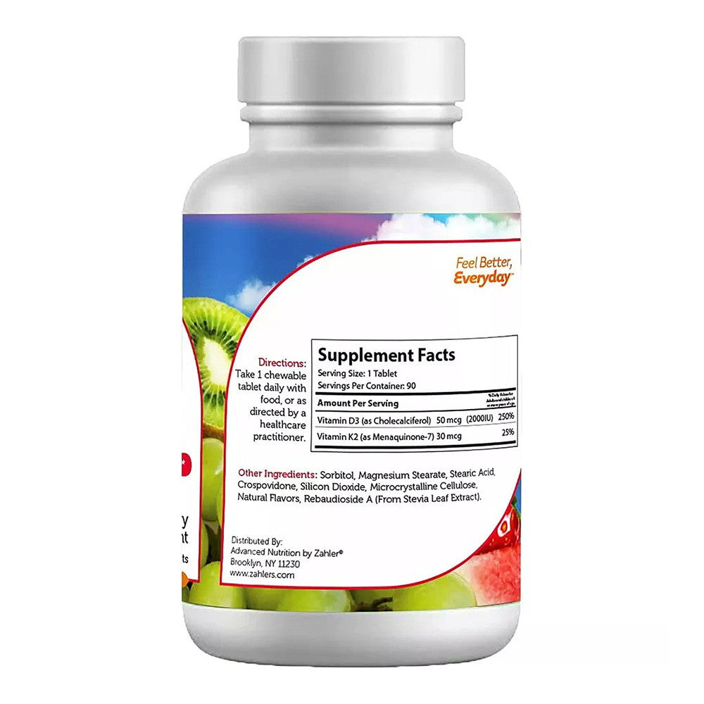 Zahler Child Calm Childrens Relaxation Support Formula, Fruit Punch Chewable Tablets, 60 Ea
