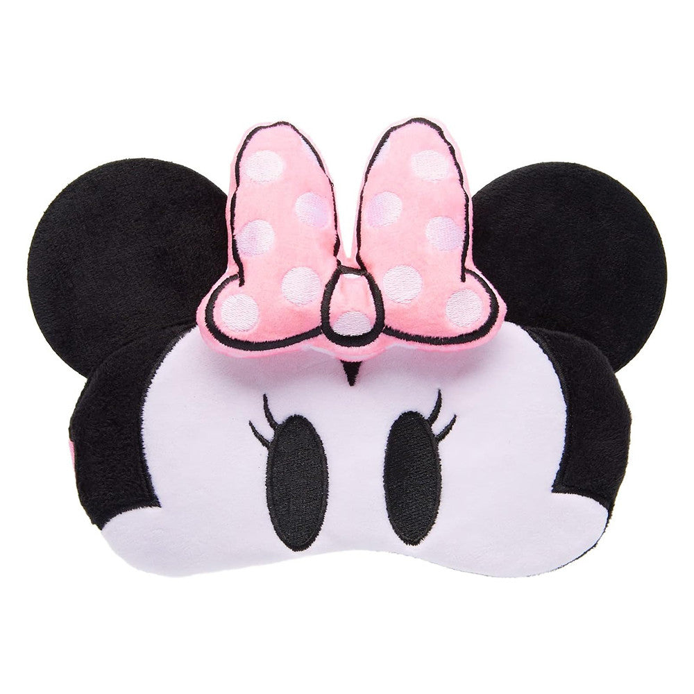 The Creme Shop Minnie Mouse 3D Plushie Sleep Mask Soft and Comfortable 1Ea