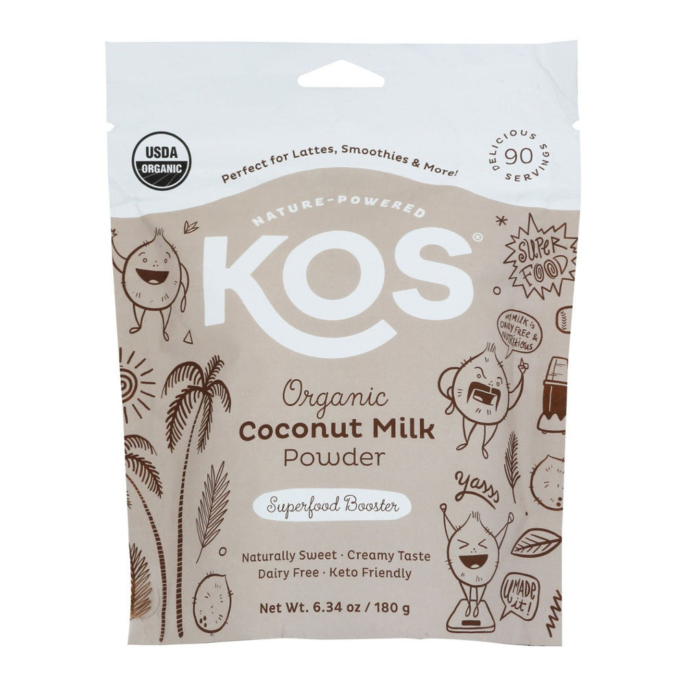 Kos Organic Coconut Milk Powder, 6.3 Oz