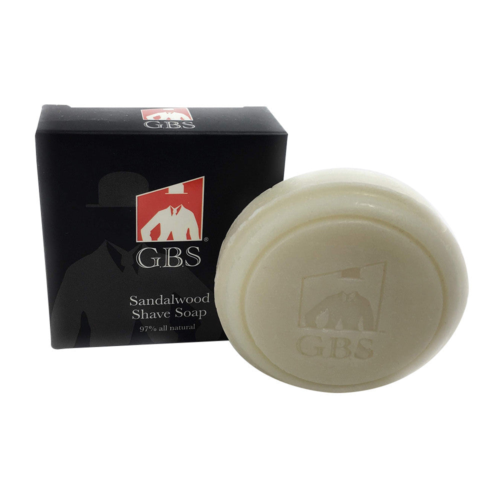 GBS Shave Soap, Sandalwood, 3 Oz