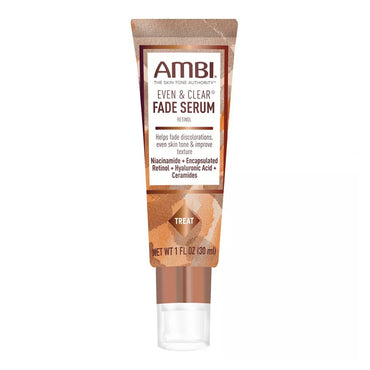 Ambi Even and Clear Fade Serum, Retinol, Even Skin Tone, 1 Oz