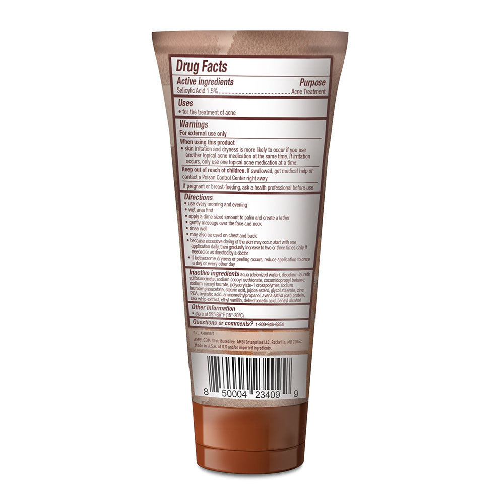 Ambi Skincare Even And Clear Exfoliating Wash Acne Treatment 5 Oz