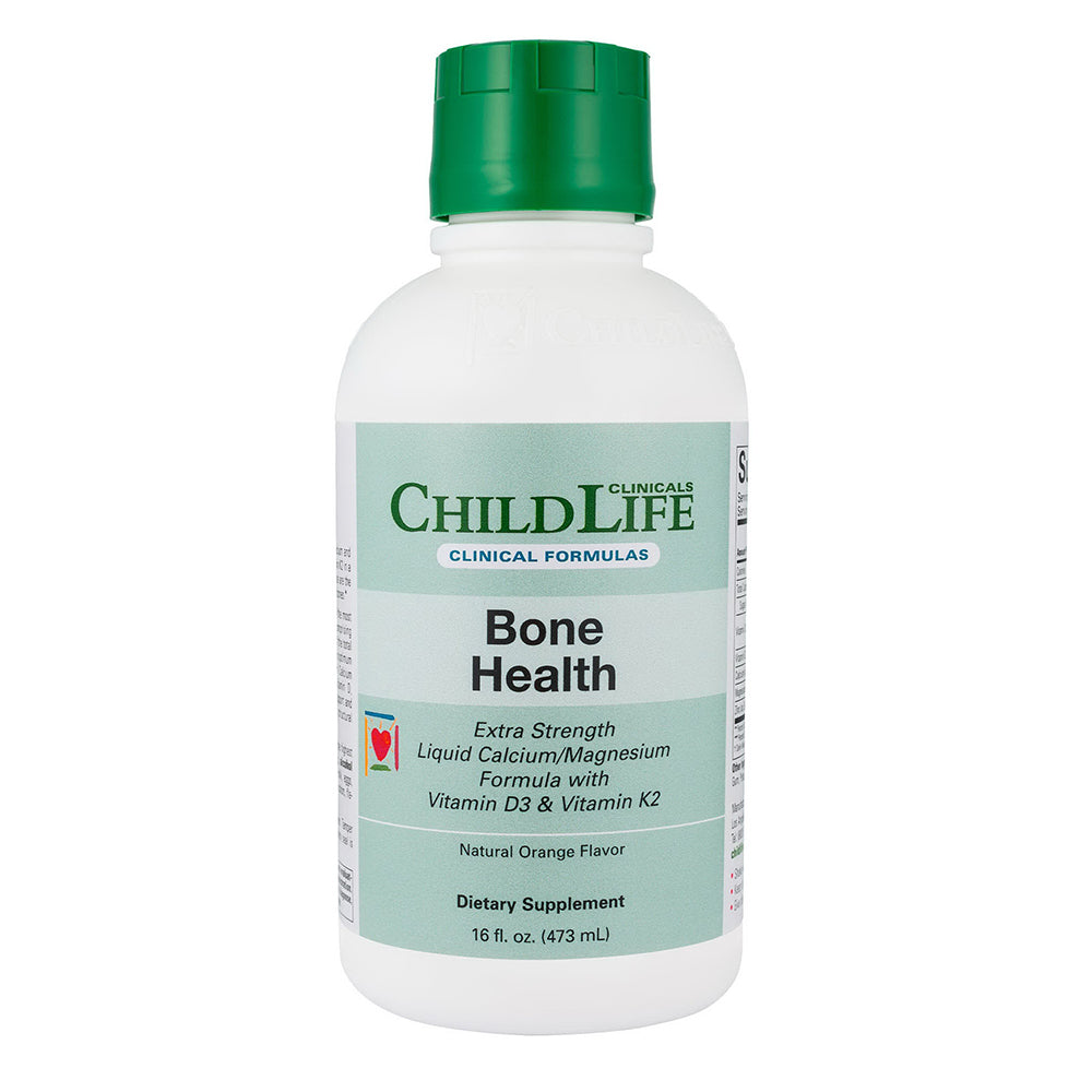ChildLife Clinicals Bone Health Extra Strength Liquid Vitamin and Mineral Supplement 16Oz (473ml)