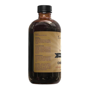 Sunny Isle Jamaican Black Castor Oil infused with Chebe Powder, Healthy Hair and Scalp, 4 Oz