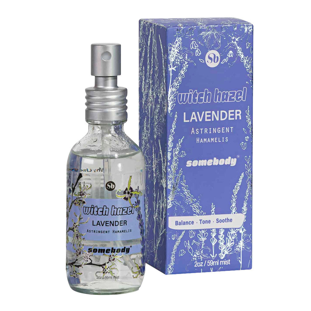 Somebody Witch Hazel Astringent Spray, Lavender, 2 Oz