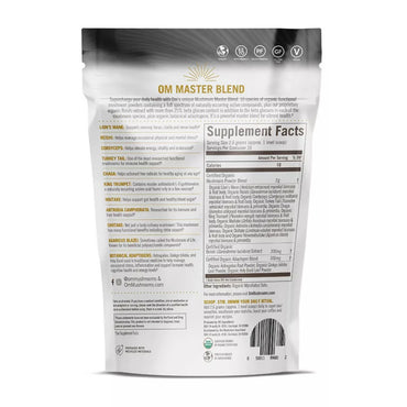 Om Mushroom Master Blend Superfood Powder, 54 Grms
