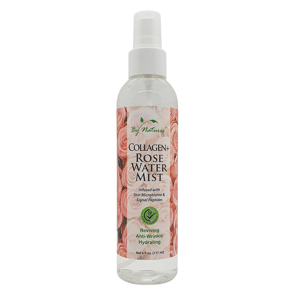 By Natures Collagen Rose Water Mist Hydrating Toner 6Oz (117ml)