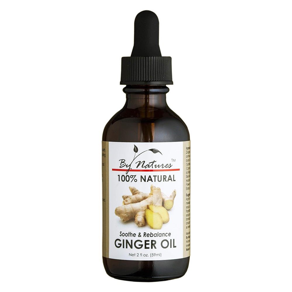 By Natures Ginger Oil for Hair and Skin 2Oz (59ml)