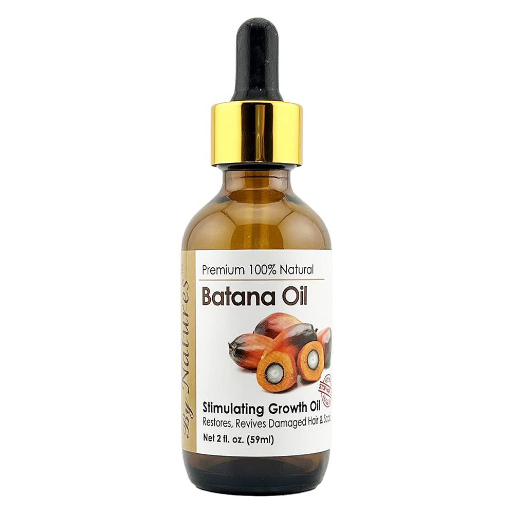 By Natures 100 Percent Natural Batana Oil Growth Oil for Hair and Scalp 2Oz (59ml)