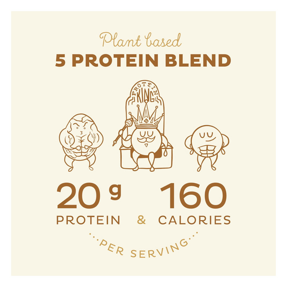 KOS Nature Powered Organic Plant Protein Powder, Vanilla Flavor, 13.05 Oz