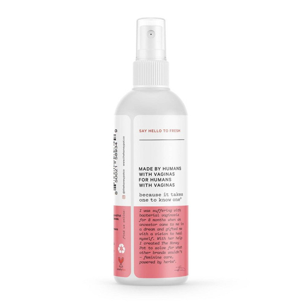 The Honey Pot Bergamot Rose Feminine Care Daily Panty Spray, 4 Oz