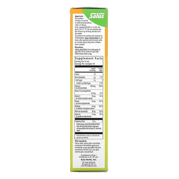 Floradix Epresat Vegetarian Liquid Multivitamin for Optimal Health, 17 Oz