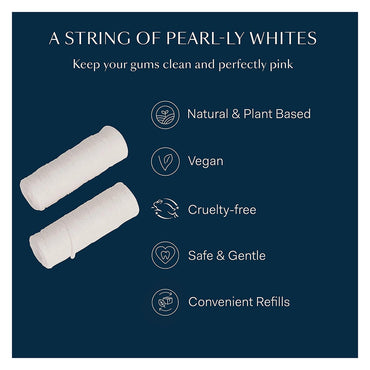 Better and Better Natural Dental Floss Refill, Fresh Mint, 2 Ea