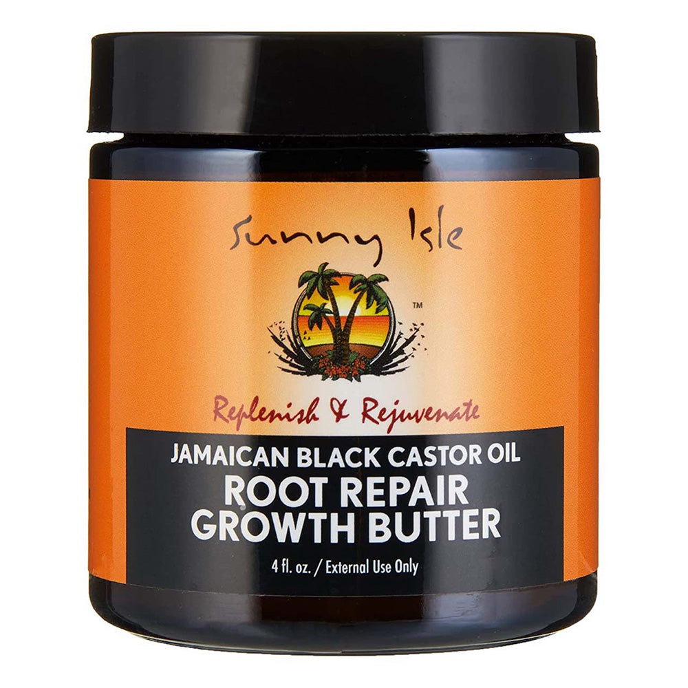 Sunny Isle Jamaican Black Castor Oil Root Repair Growth Butter Moisturizes Scalp 4Oz (118ml)
