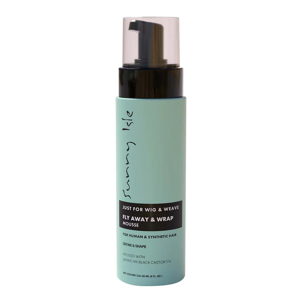 Sunny Isle Just For Wig and Weave, Fly Away and Wrap Mousse, 8 Oz