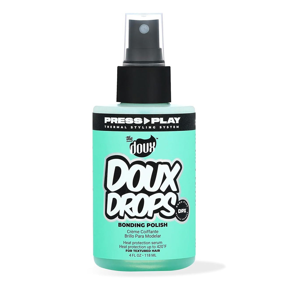 The Doux Push Pop Drops Bond Polish for Shine and Strength Hair Care 4Oz (118ml)