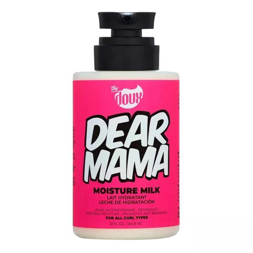 The Doux Dr Mama Moisture Milk for Hydration Leave-In Hair Conditioner 12Oz (354.8ml)
