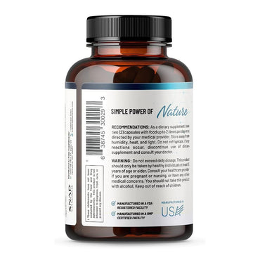 Snap Nerve Health Capsules, Improved Mental Clarity, Memory and Focus, 60 Ea