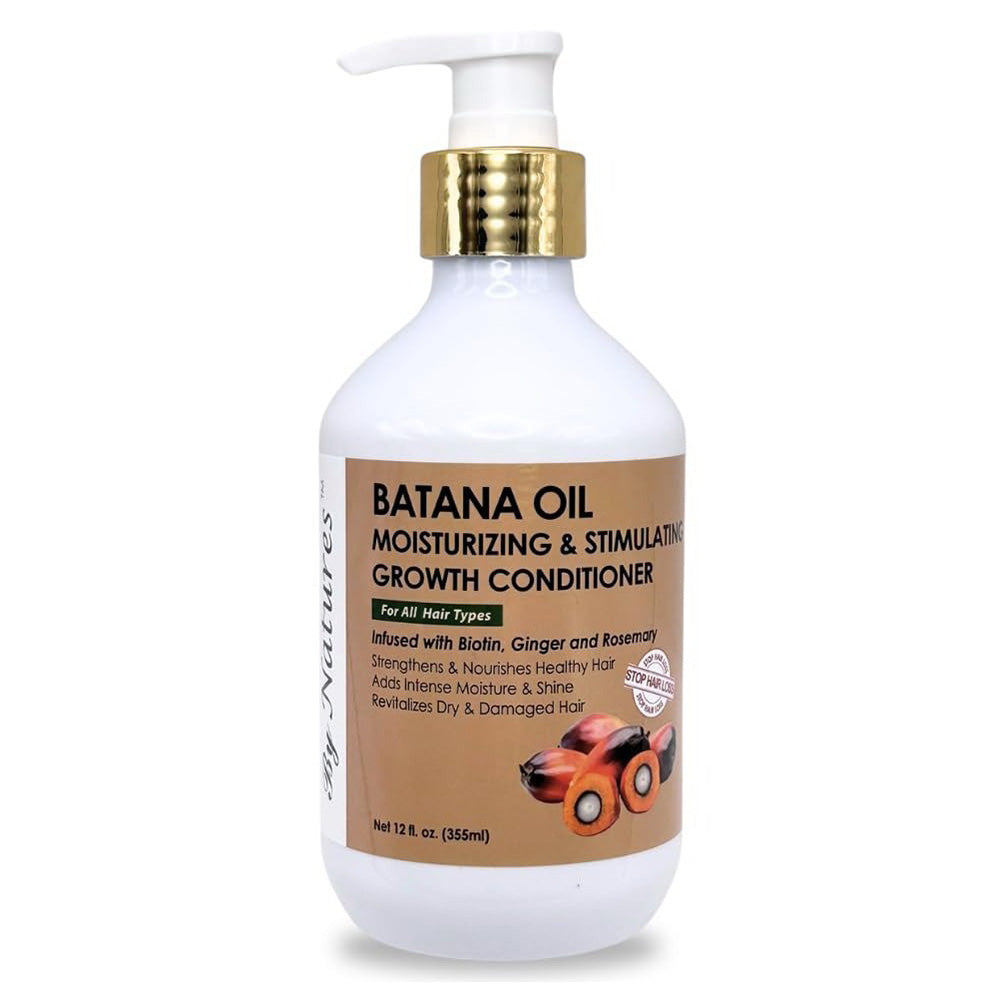 By Natures Batana Oil Moisturizing Conditioner for Hair Growth 12Oz (355ml)