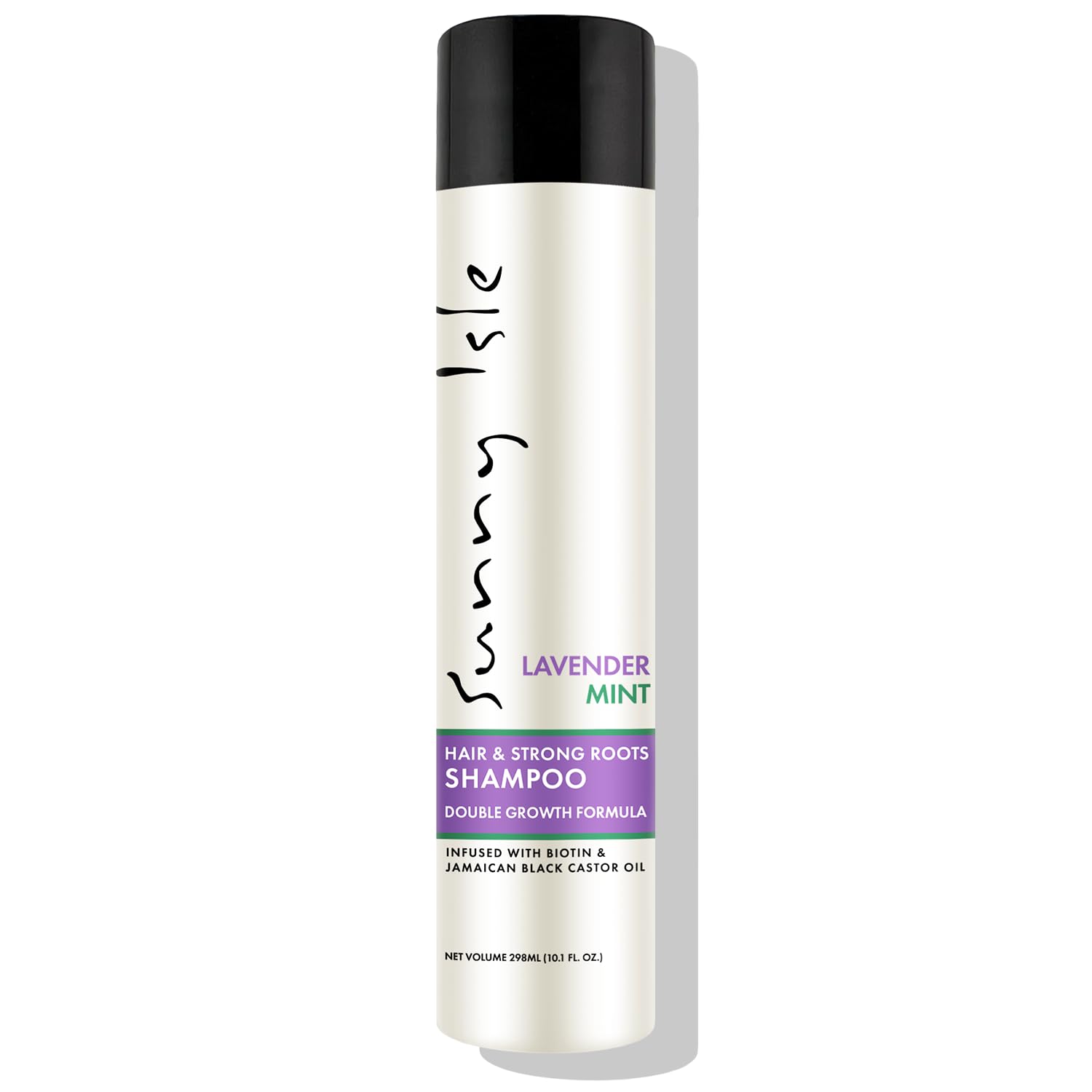 Sunny Isle Lavender Mint Hair and Strong Roots Hair Shampoo 10.1Oz (298ml)