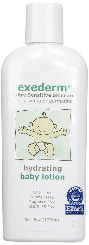 Exederm Hydrating Baby Lotion, 6 Oz