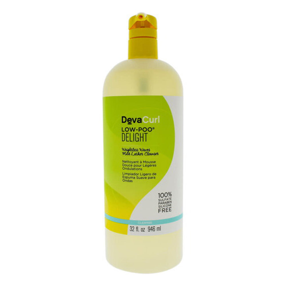 DevaCurl Low-Poo Delight Weightless ave Mild Lather Cleanser 32Oz (946ml)