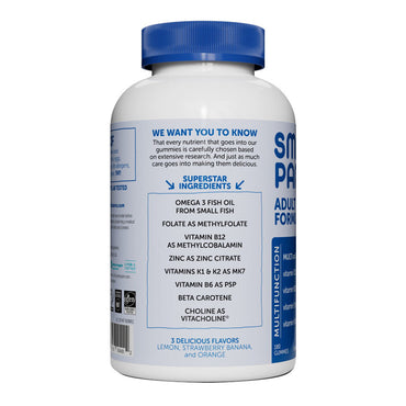 SmartyPants Daily Gummy Multifunction Multivitamin Adult Formula, 180 Ea