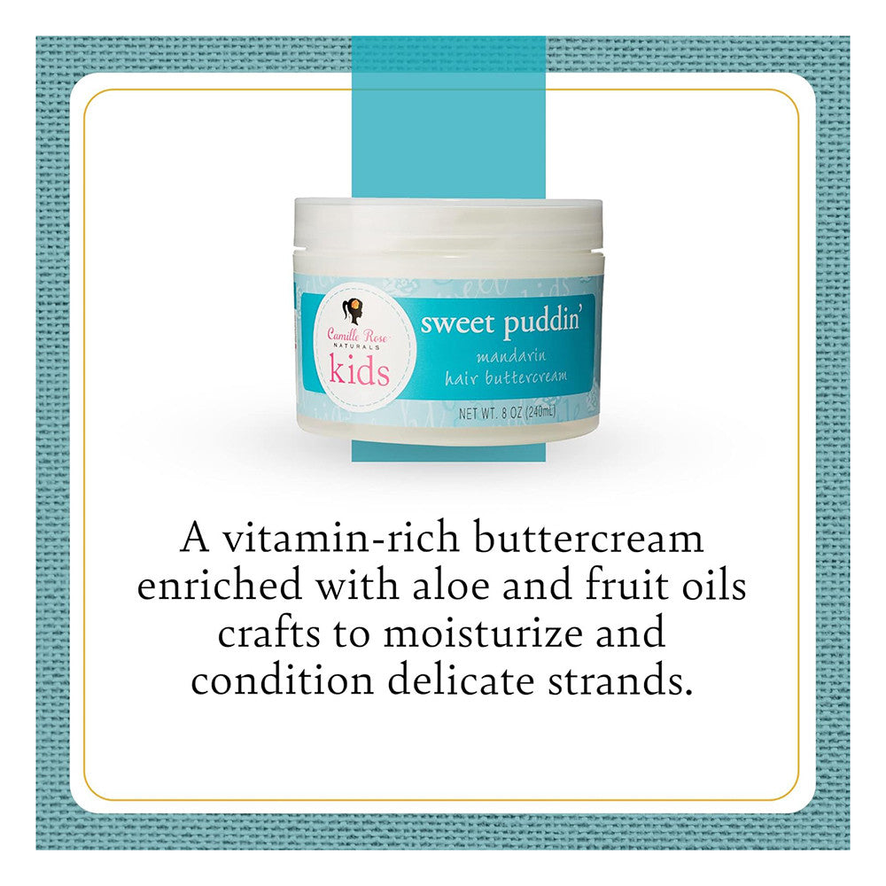 Camille Rose Naturals Kids Sweet Puddin Hair Buttercream, 8 Oz