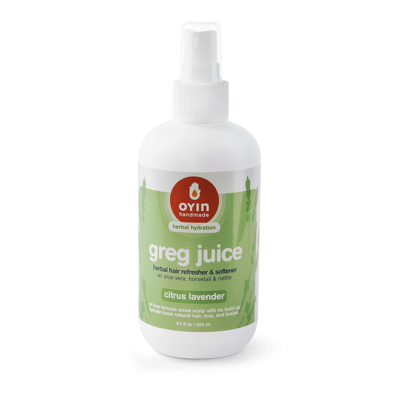 Oyin Handmade Greg Juice Nourishing Herbal Leave-In Hair Tonic, 8.4 oz