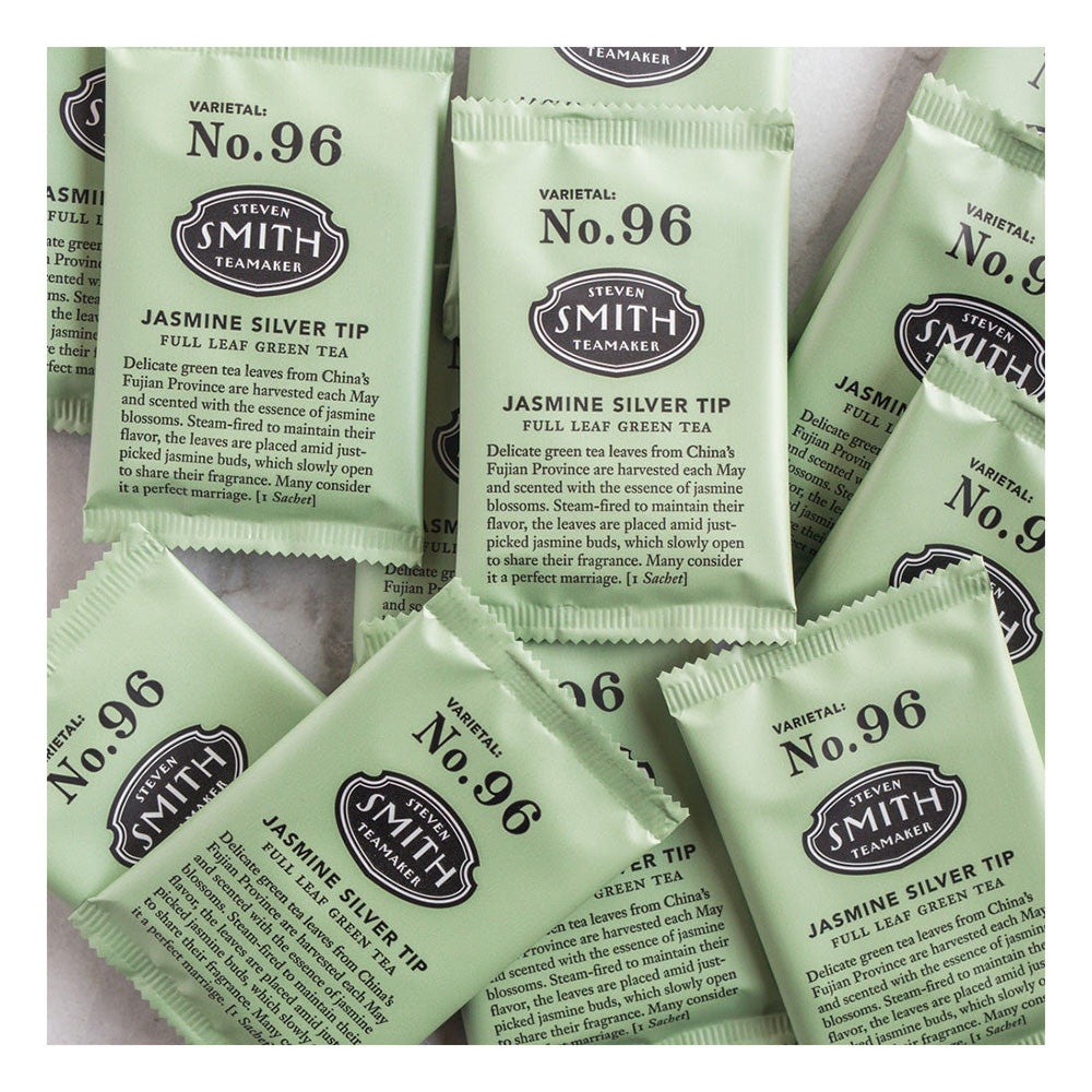 Smith Teamaker Jasmine Silver Tip Green Tea, 15 Bags