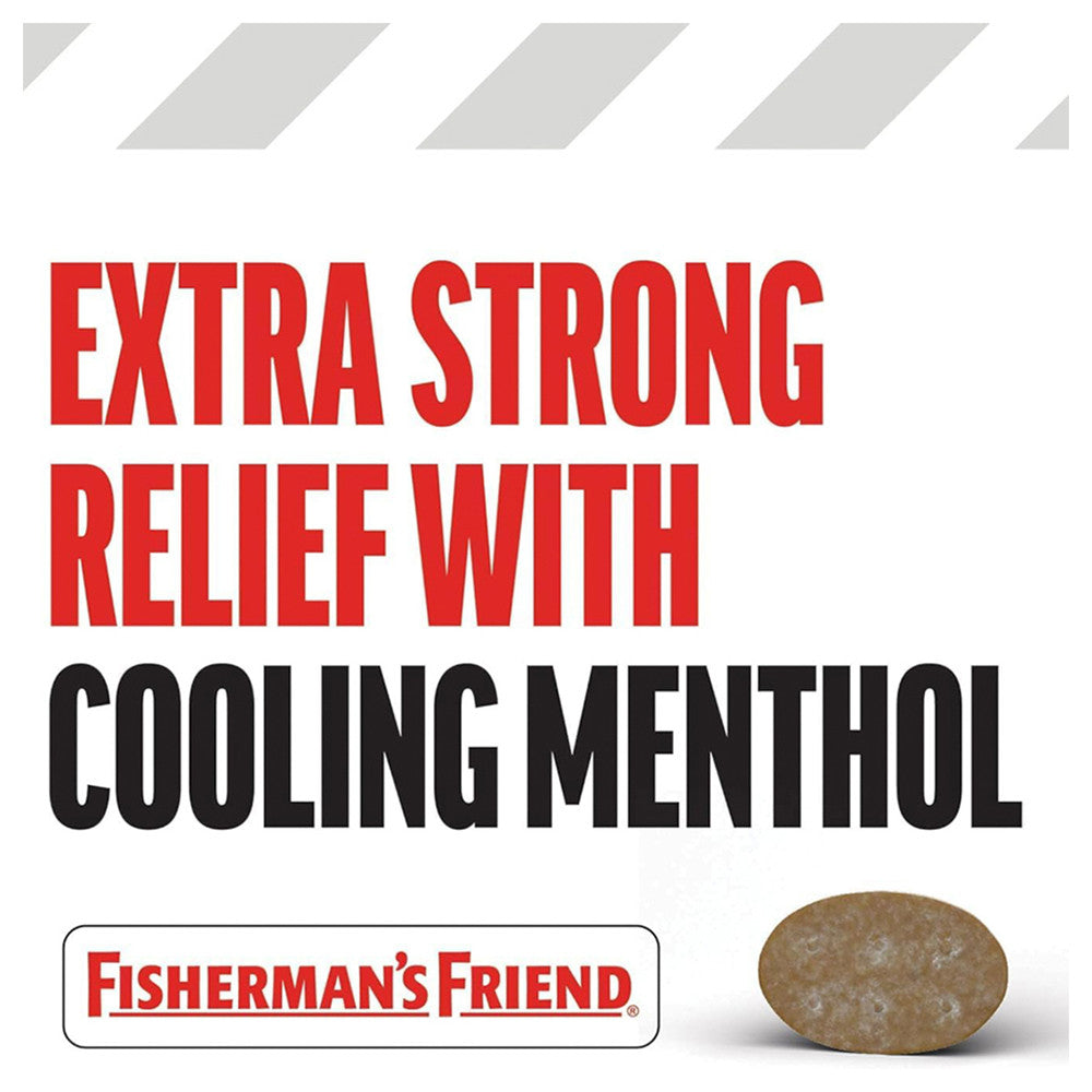 Fishermans Friend Original Extra Strong Menthol Cough Suppressant Lozenges, 38 Ea, 6 Pack