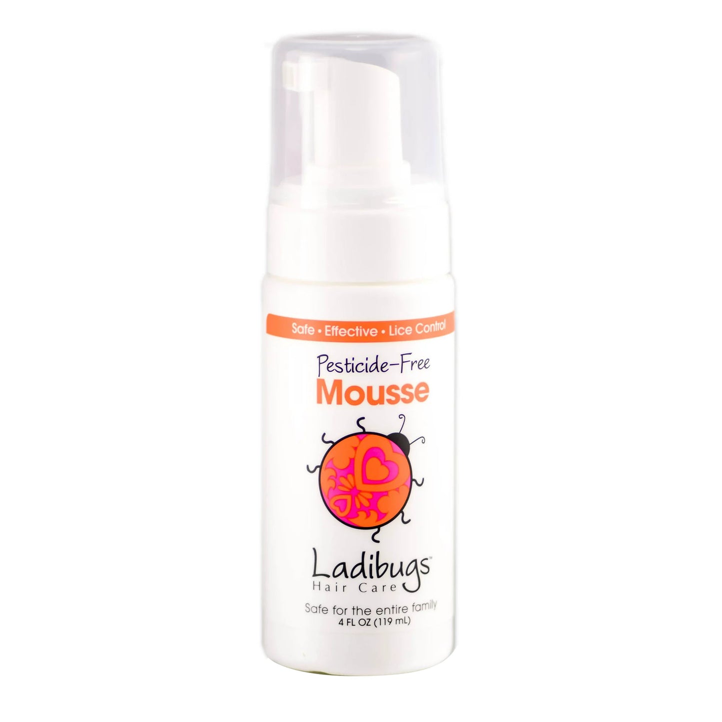 Ladibugs Hair Care Lice Control Mousee, 4 Oz