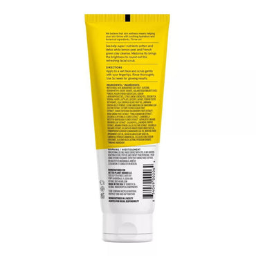 Acure Brilliantly Brightening Facial Scrub, 4 Oz