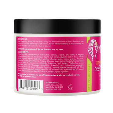 Mielle Organics Babassu Oil Mint Deep Conditioner, 8 Oz