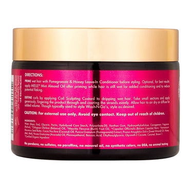 Mielle Organics Pomegranate And Honey Curling Custard, 12 Oz